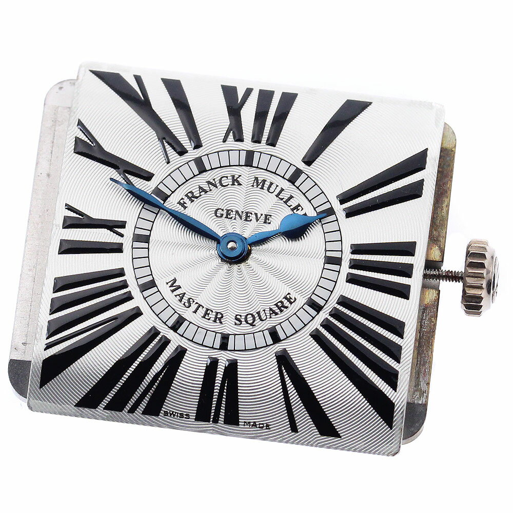 フランクミュラー FRANCK MULLER マスタースクエア ムーブメント クォーツ メンズ 良品 _F-9【中古】