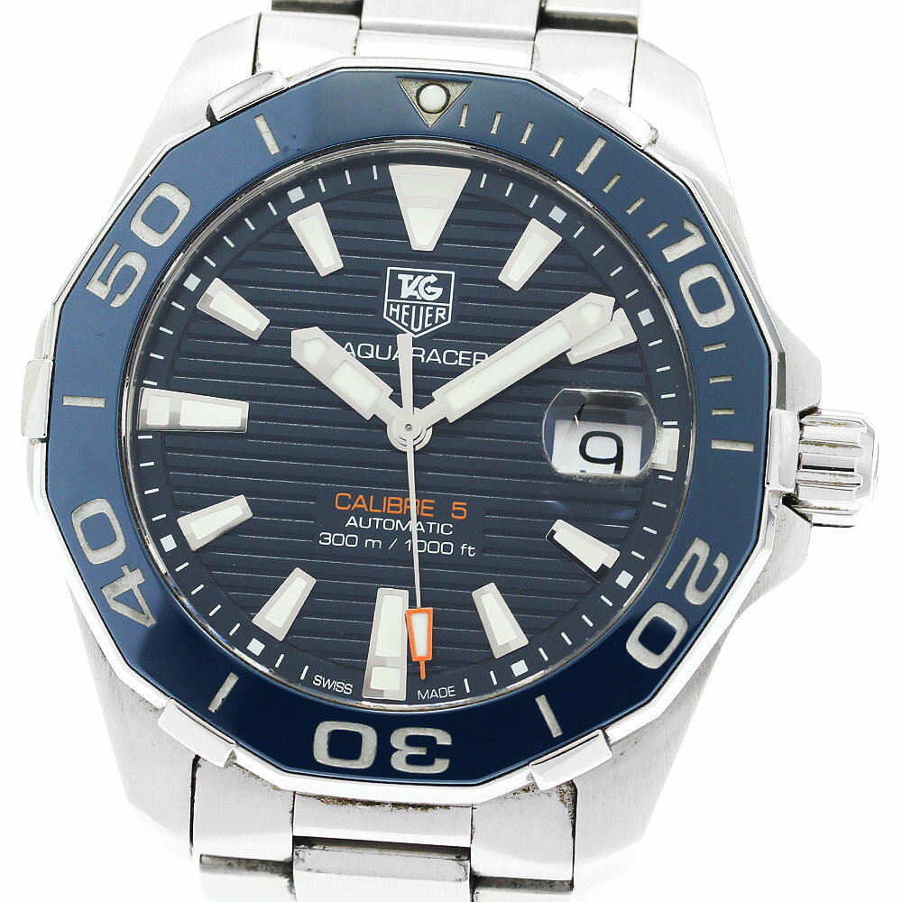 タグホイヤー TAG HEUER WAY211C アクアレーサー キャリバー5 デイト 自動巻き メンズ _912024【中古】