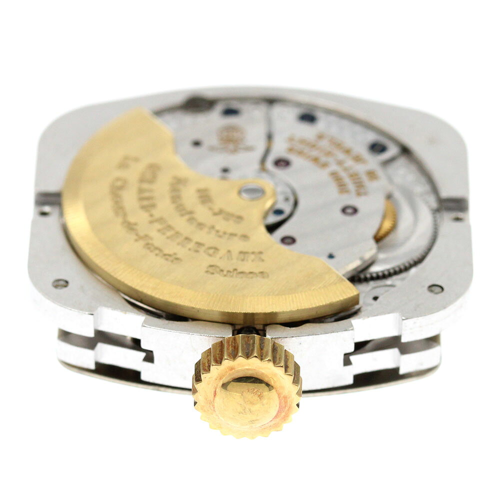 ジラール・ペルゴ GIRARD PERREGAUX cal.3080 8Pダイヤ シェル クロノグラフ ムーブメント 自動巻き レディース 良品 _G-8【中古】