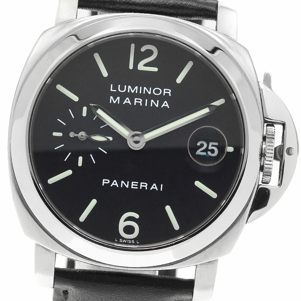 パネライ PANERAI PAM00048 ルミノールマリーナ スモールセコンド デイト 自動巻き  ...