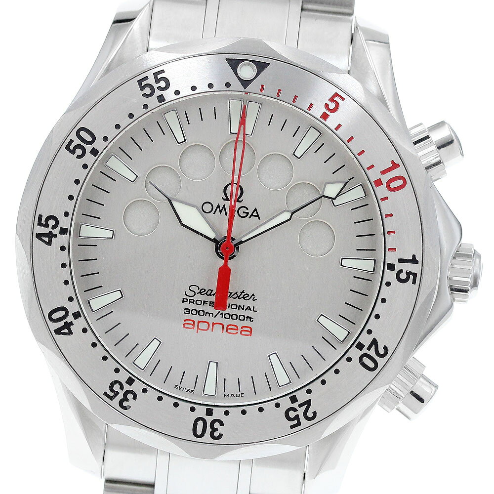 オメガ OMEGA 2595.30 シーマスター300 アプネア ジャックマイヨール クロノグラフ  ...