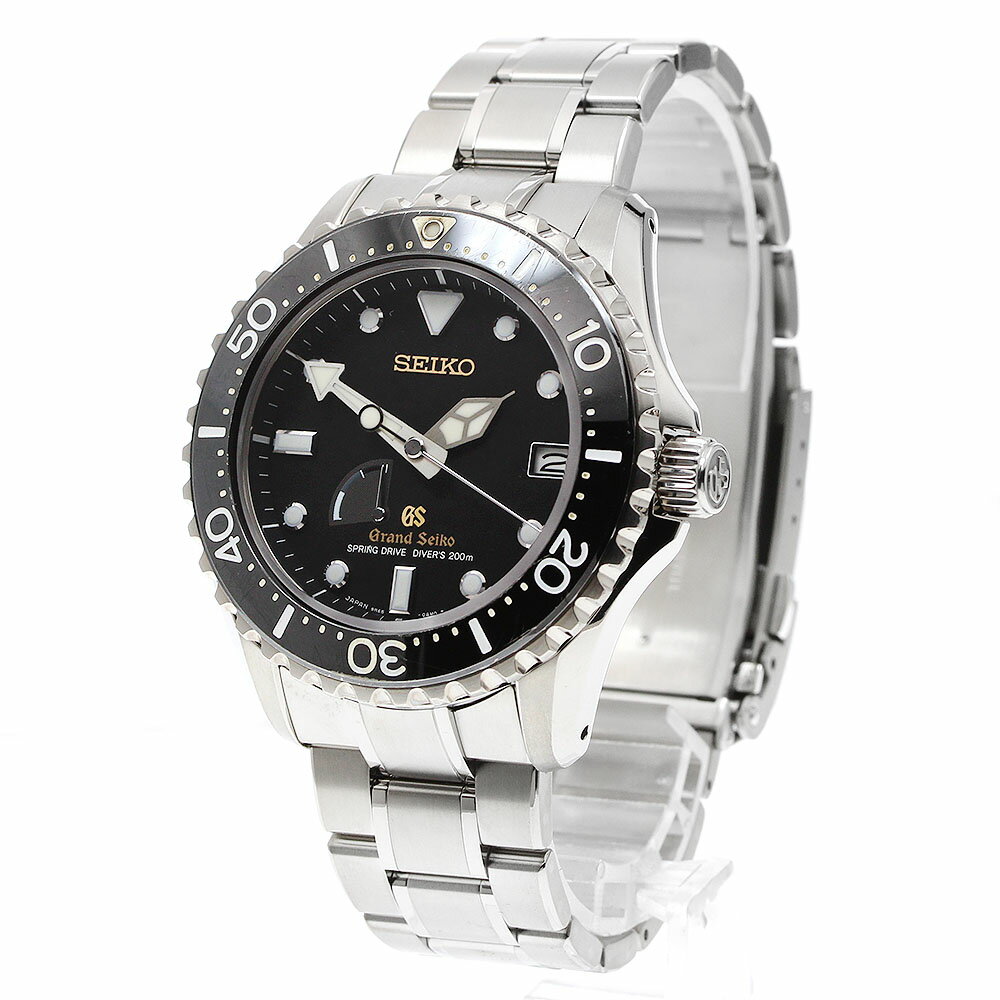セイコー SEIKO SBGA031/9R65-0AN0 グランドセイコー ダイバーズ パワーリザーブ スプリングドライブ メンズ 箱・保付 メーカーOH済_909688【中古】