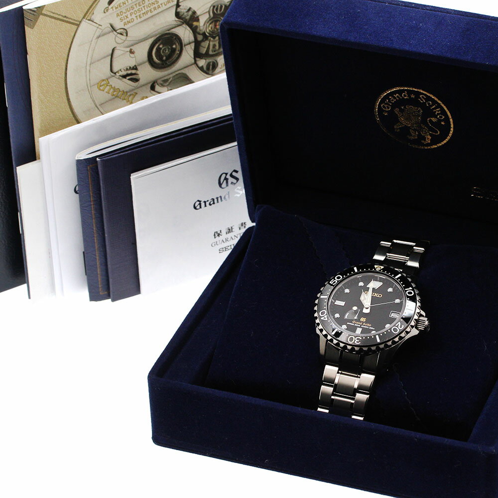 セイコー SEIKO SBGA031/9R65-0AN0 グランドセイコー ダイバーズ パワーリザーブ スプリングドライブ メンズ 箱・保付 メーカーOH済_909688【中古】