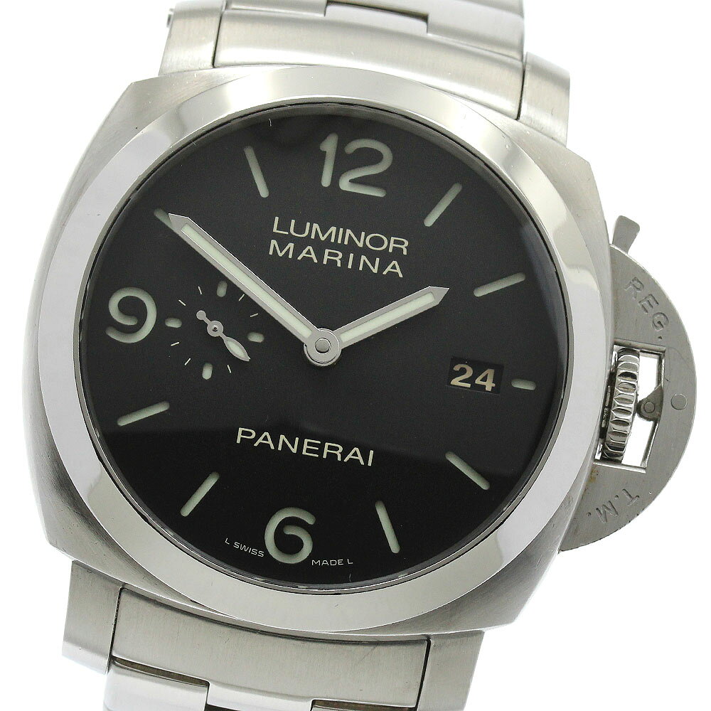 パネライ PANERAI PAM00328 ルミノールマリーナ 1950 3デイズ デイト 自動巻き ...