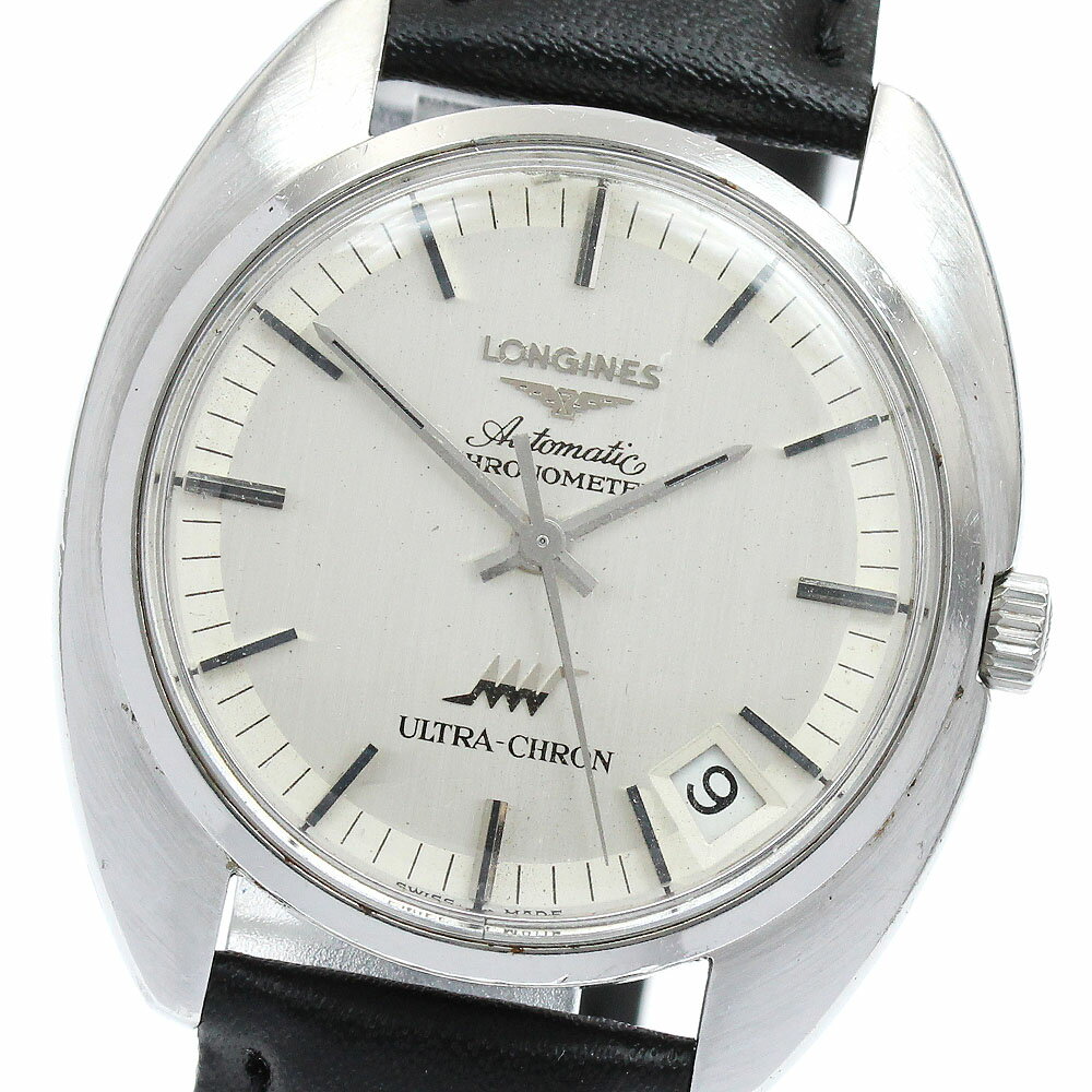 ロンジン LONGINES ウルトラクロン デイト cal.6651 自動巻き メンズ _909915【中古】