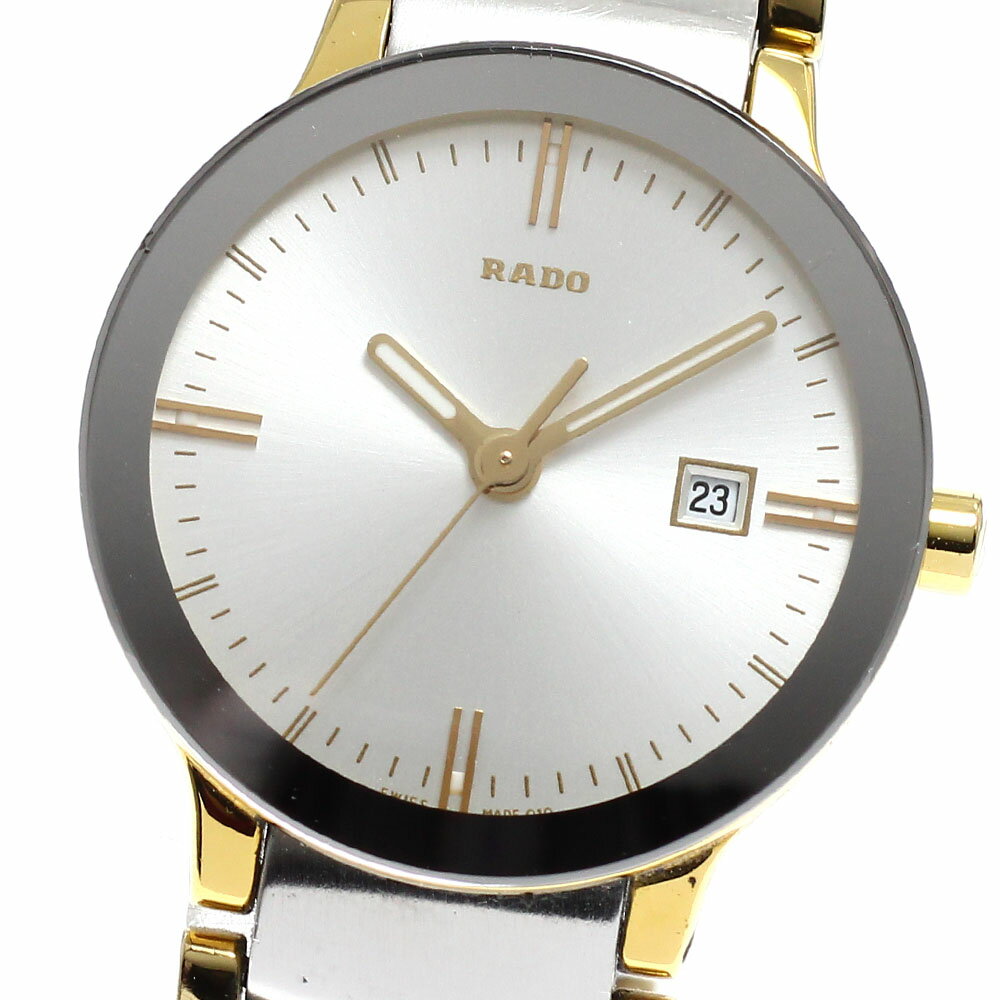 ラドー RADO R30932103/111.0932.3 セントリックス デイト クォーツ レディース _920060【中古】