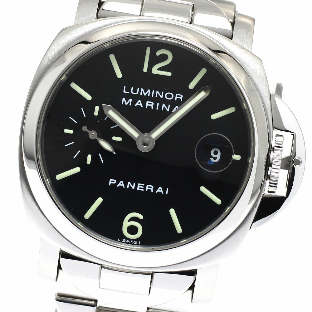 パネライ PANERAI PAM00050 ルミノールマリーナ スモールセコンド デイト 自動巻き  ...