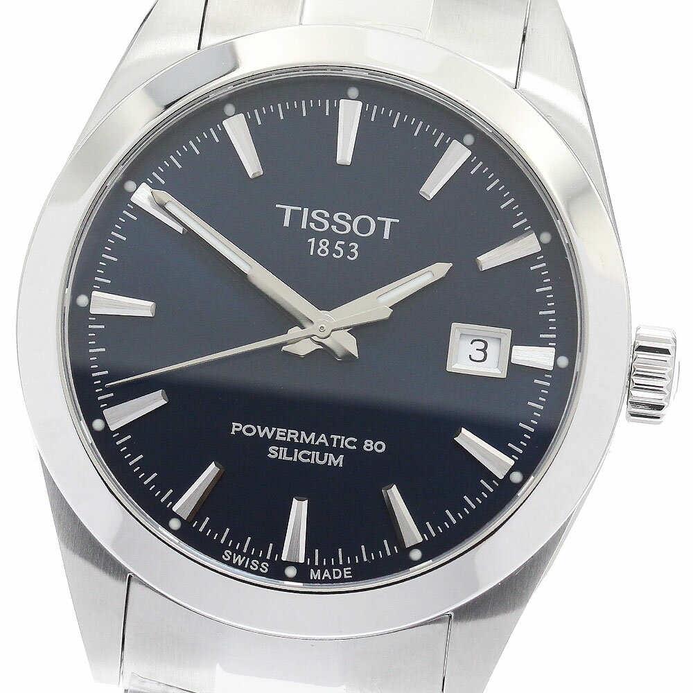 ƥ TISSOT T127407 ȥޥ ѥޥƥå80 ư   Ȣݾڽդ_921596š