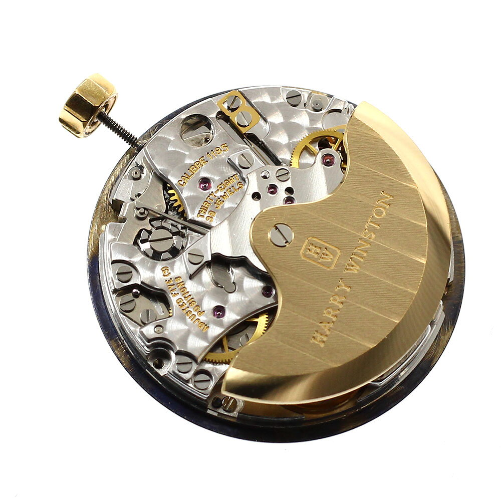 CLOSERのハリーウィンストン HARRY WINSTON Cal.1185 ムーブメント クロノグラフ 自動巻き メンズ _J-41【中古】｜アングル2