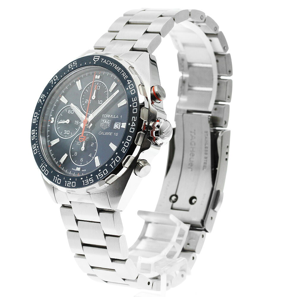 タグホイヤー TAG HEUER CAZ201G フォーミュラ1 キャリバー16 クロノグラフ 自動巻き メンズ 良品 箱・保証書付き_931645【中古】