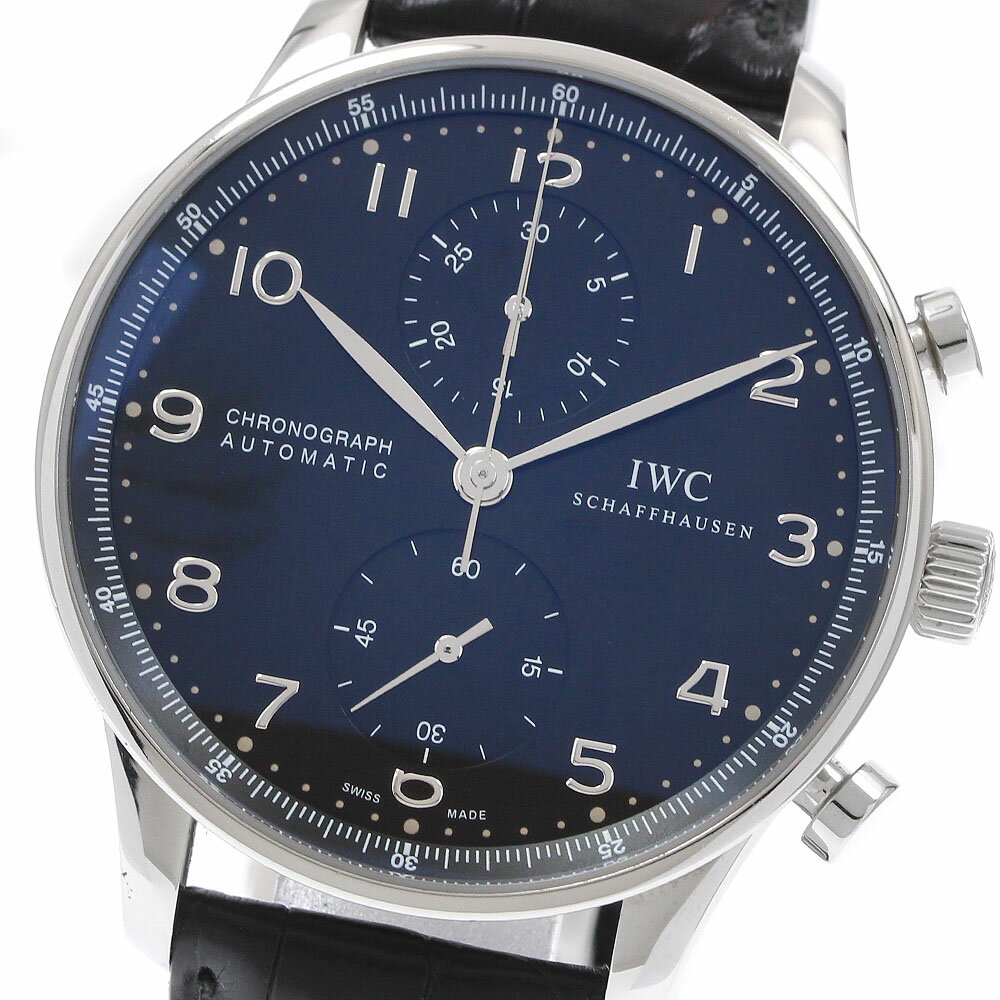 IWC SCHAFFHAUSEN IW371438 ポルトギーゼ クロノグラフ 自動巻き メンズ 保 ...