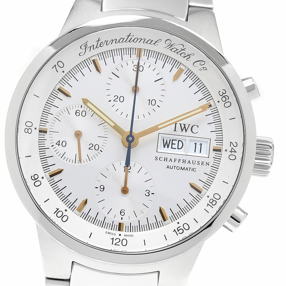 IWC IWC SCHAFFHAUSEN IW370713 GST クロノグラフ デイデイト 自動巻き メンズ 良品 _931853【中古】