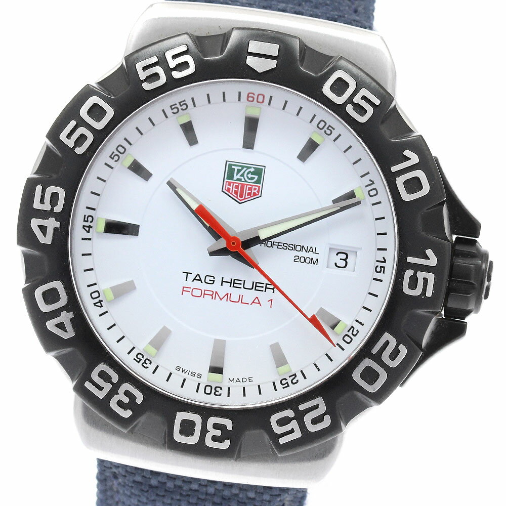 美品】タグホイヤー 669.713T AT/自動巻 白文字盤 メンズ腕時計