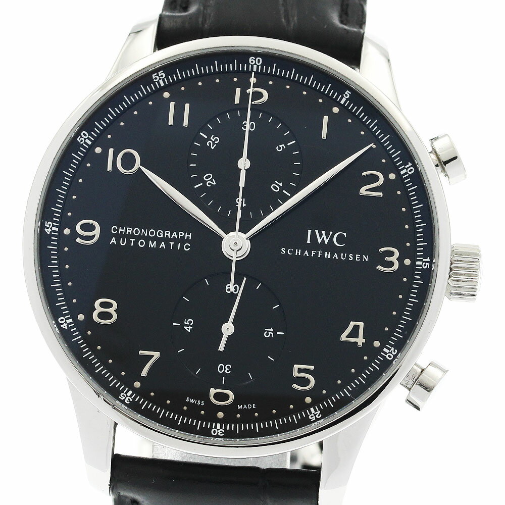 IWC IWC SCHAFFHAUSEN IW371447 ポルトギーゼ クロノグラフ 自動巻き メ ...