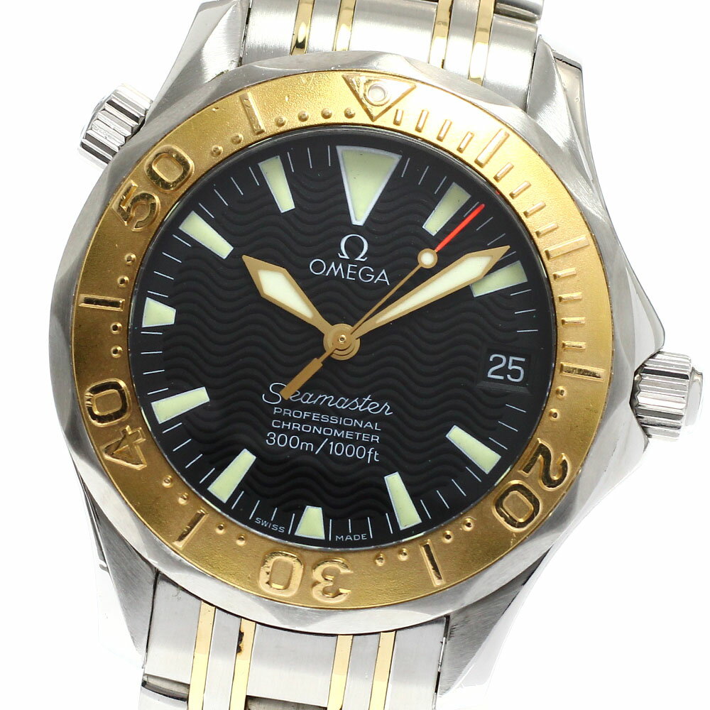 オメガ OMEGA 2453.50 シーマスター300 プロフェッショナル デイト 自動巻き ボーイズ _931665【中古】