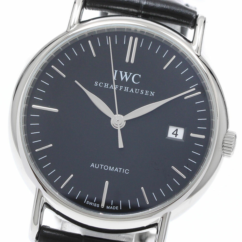 IWC IWC SCHAFFHAUSEN IW356305 ポートフィノ デイト 自動巻き メンズ  ...