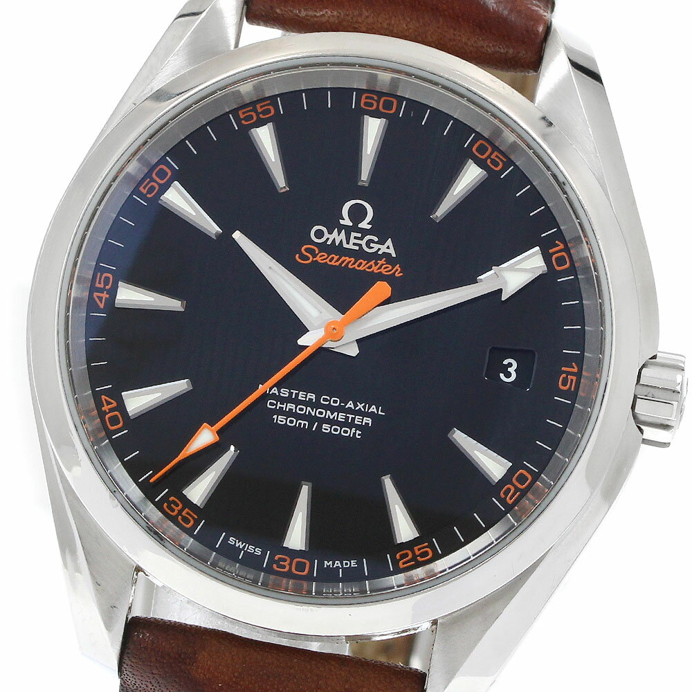 オメガ OMEGA 231.12.42.21.01.002 シーマスター アクアテラ マスターコーアクシャル 自動巻き メンズ 保証書付き_930258【中古】