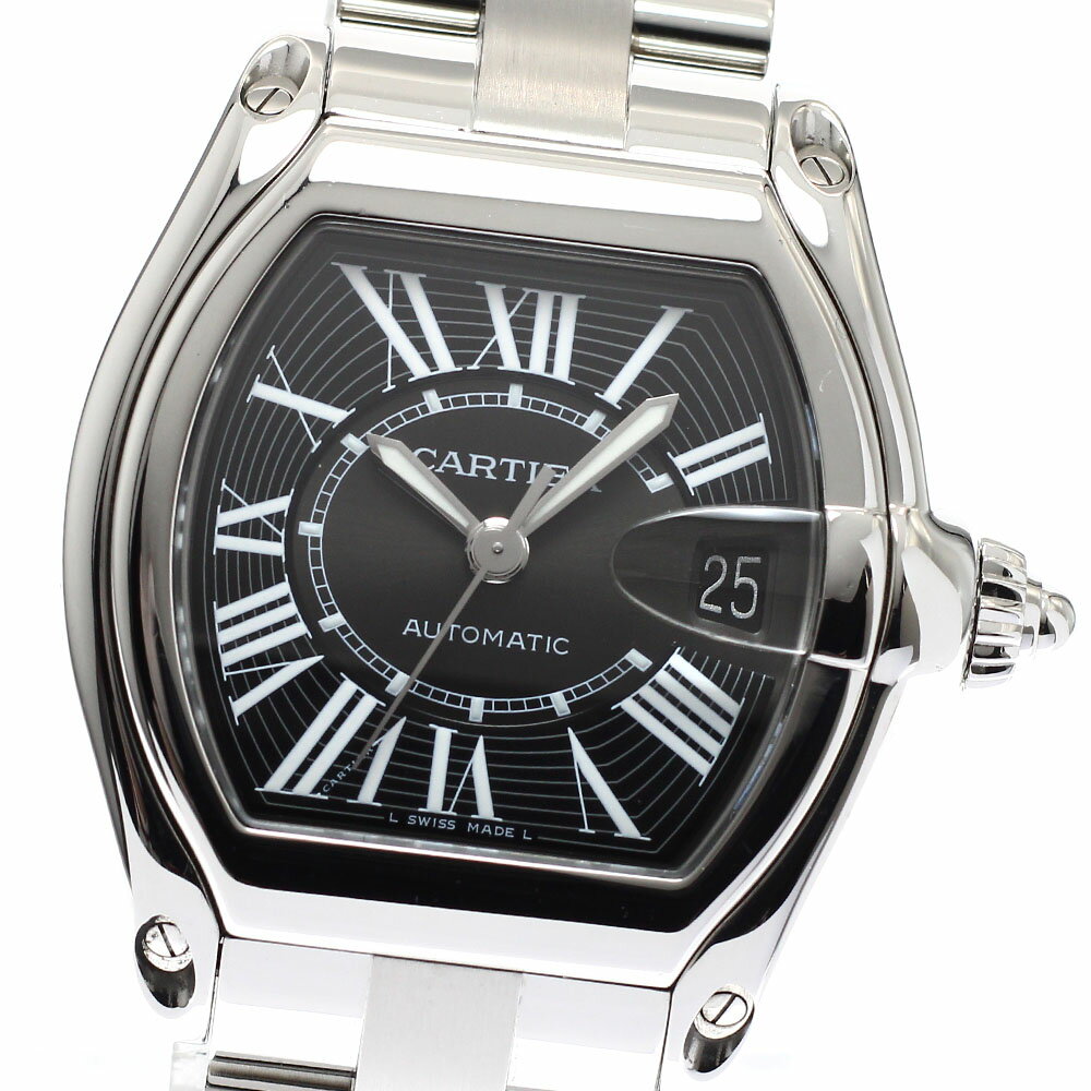 カルティエ CARTIER W62041V3 ロードスターLM デイト 自動巻き メンズ 良品 _9 ...