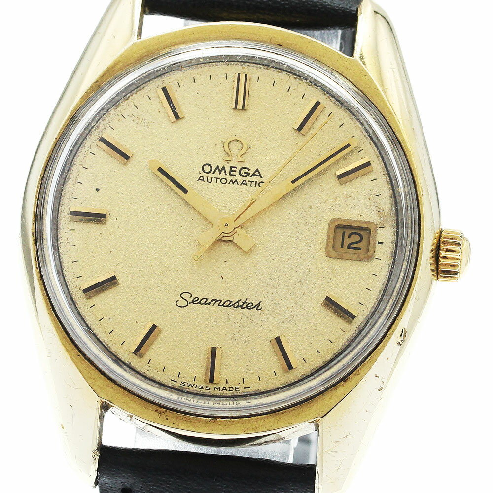 Sea Master - オメガ OMEGA 166.067 シーマスター デイト cal.565 自動巻き メンズ _934596【中古】