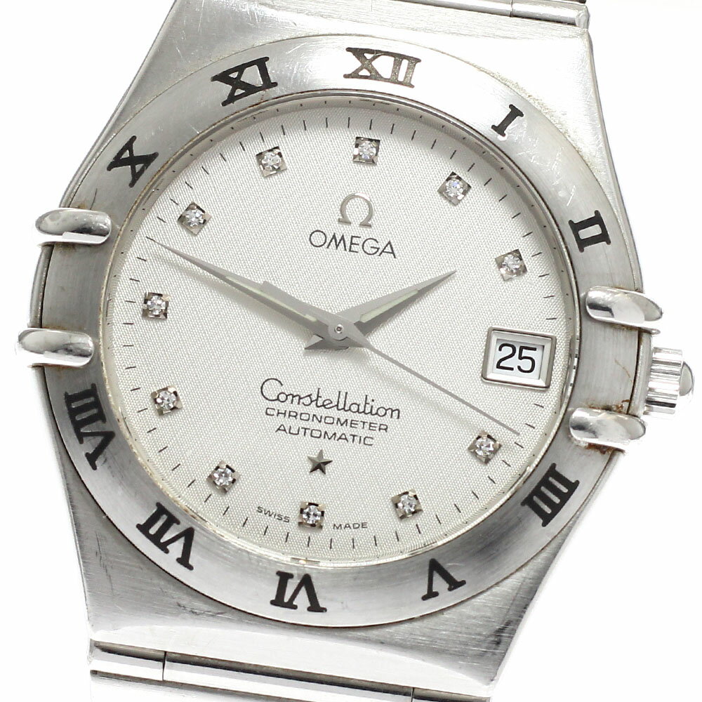 樂天商城 - オメガ OMEGA 1502.35 コンステレーション 11Pダイヤ デイト 自動巻き メンズ _934812【中古】