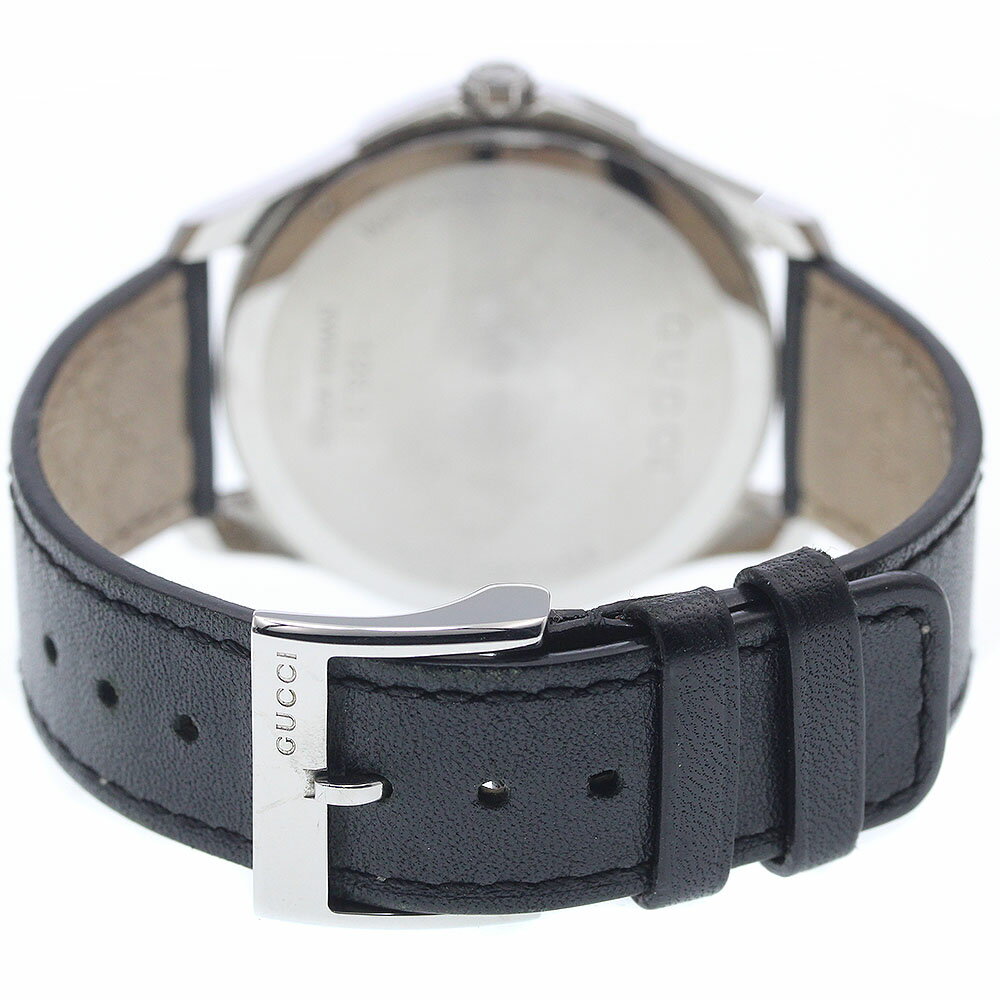 グッチ GUCCI 126.3/YA126305 Gタイムレス デイト クォーツ メンズ _935192【中古】