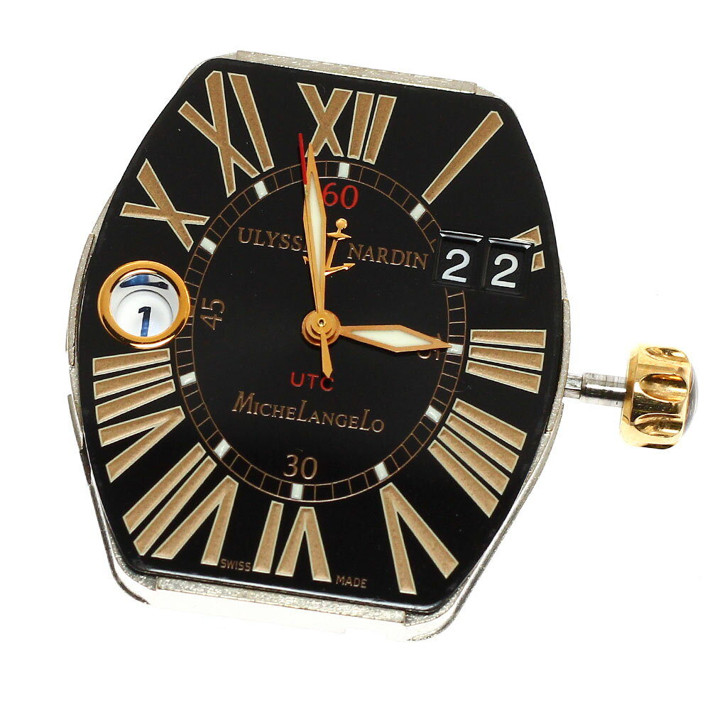 樂天商城 - ジャンク ユリス・ナルダン Ulysse Nardin cal.2892A2 ムーブメント GMT 自動巻き メンズ _J-85【中古】