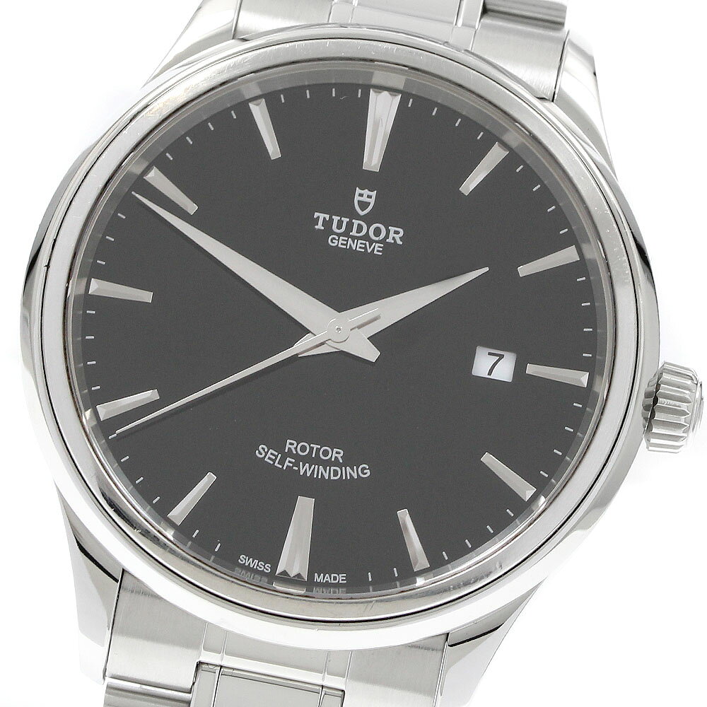 チュードル TUDOR 12700 スタイル デイト 自動巻き メンズ 良品 保証書付き_934236【ev10】【中古】