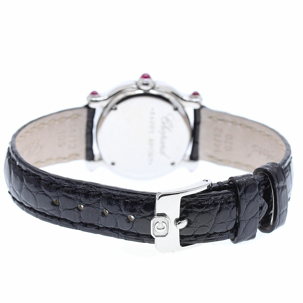 ショパール Chopard 27/8245-21 ハッピースポーツ 5Pダイヤ クォーツ レディース _933864【中古】
