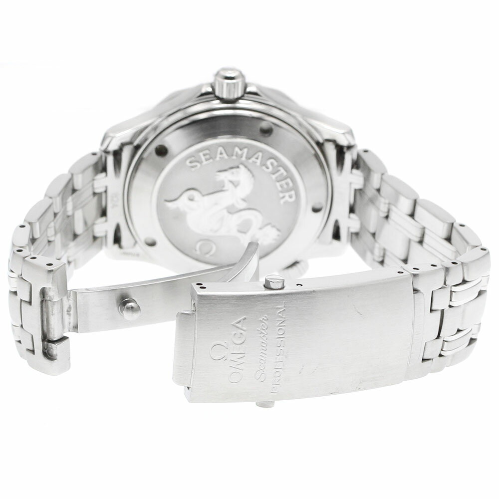 オメガ OMEGA 2222.80 シーマスター300 デイト コーアクシャル 自動巻き ボーイズ _934246【中古】