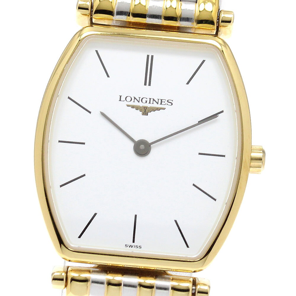 C, D, T, R, W - ロンジン LONGINES L4.205.2 グランドクラシック クォーツ レディース _934593【中古】