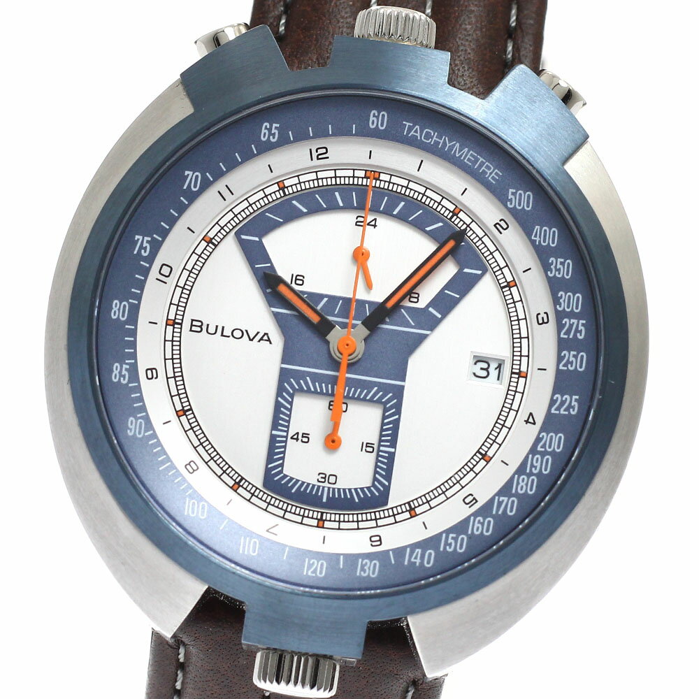 BULOVA ブローバ メンズ クオーツ 腕時計 動作確認済み BULOVA（ブローバ） Classic クラシック サーベイヤー スケルトン自動