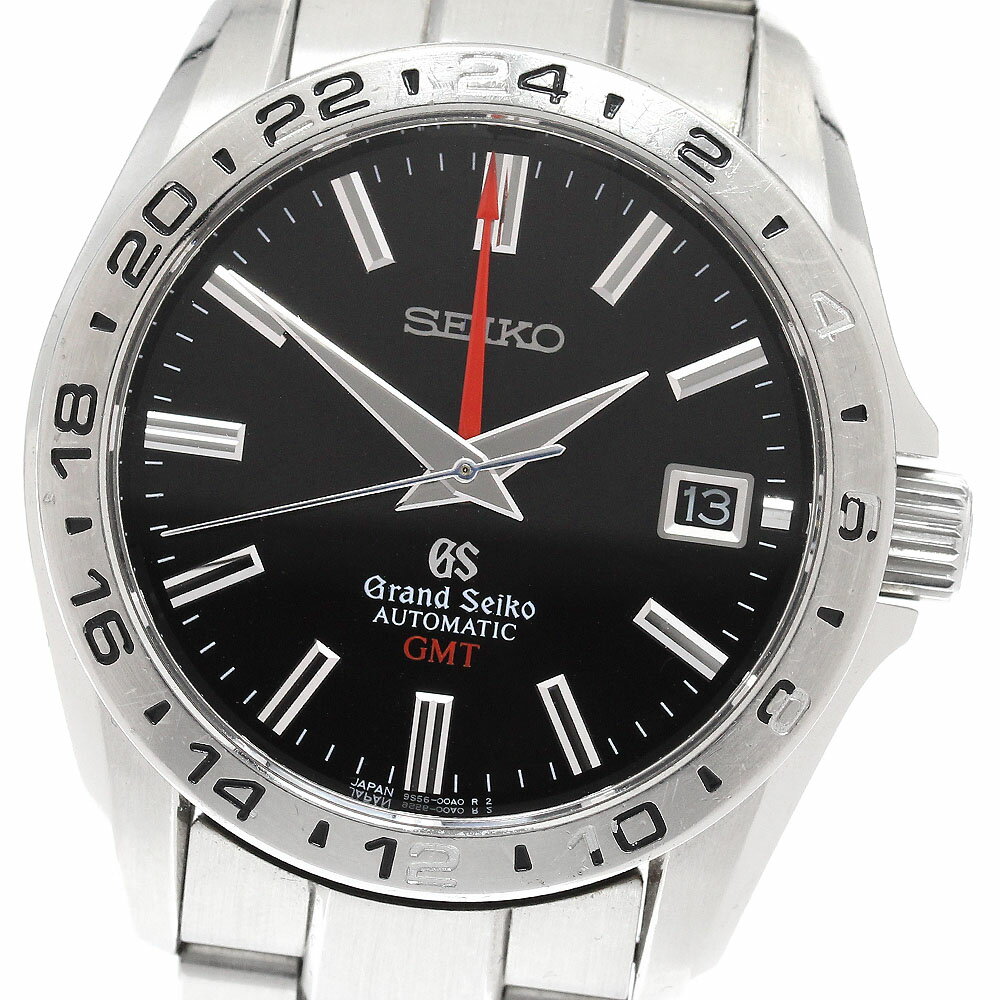 LANCASTER - 訳あり セイコー SEIKO SBGM001/9S56-00A0 グランドセイコー GMT 自動巻き メンズ _866609【中古】