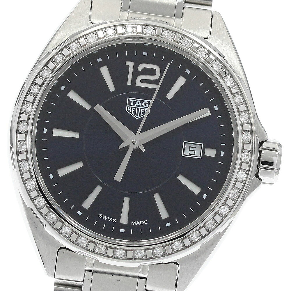 タグホイヤー TAG HEUER WBJ1416 フォーミュラ1 デイト ダイヤベゼル クォーツ レディース 良品 _934445【中古】
