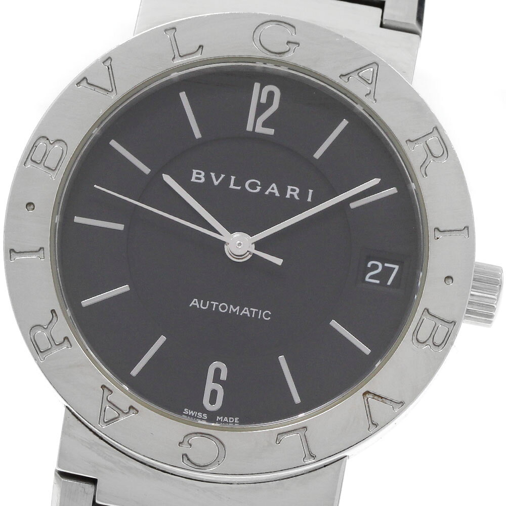 ブルガリ BVLGARI BB33SS ブルガリブルガリ デイト 自動巻き メンズ 箱・保証書付き_931817【中古】