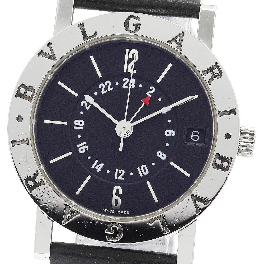 ブルガリ BVLGARI BB33SLGMT ブルガリブルガリ GMT デイト 自動巻き ボーイズ _936032【中古】