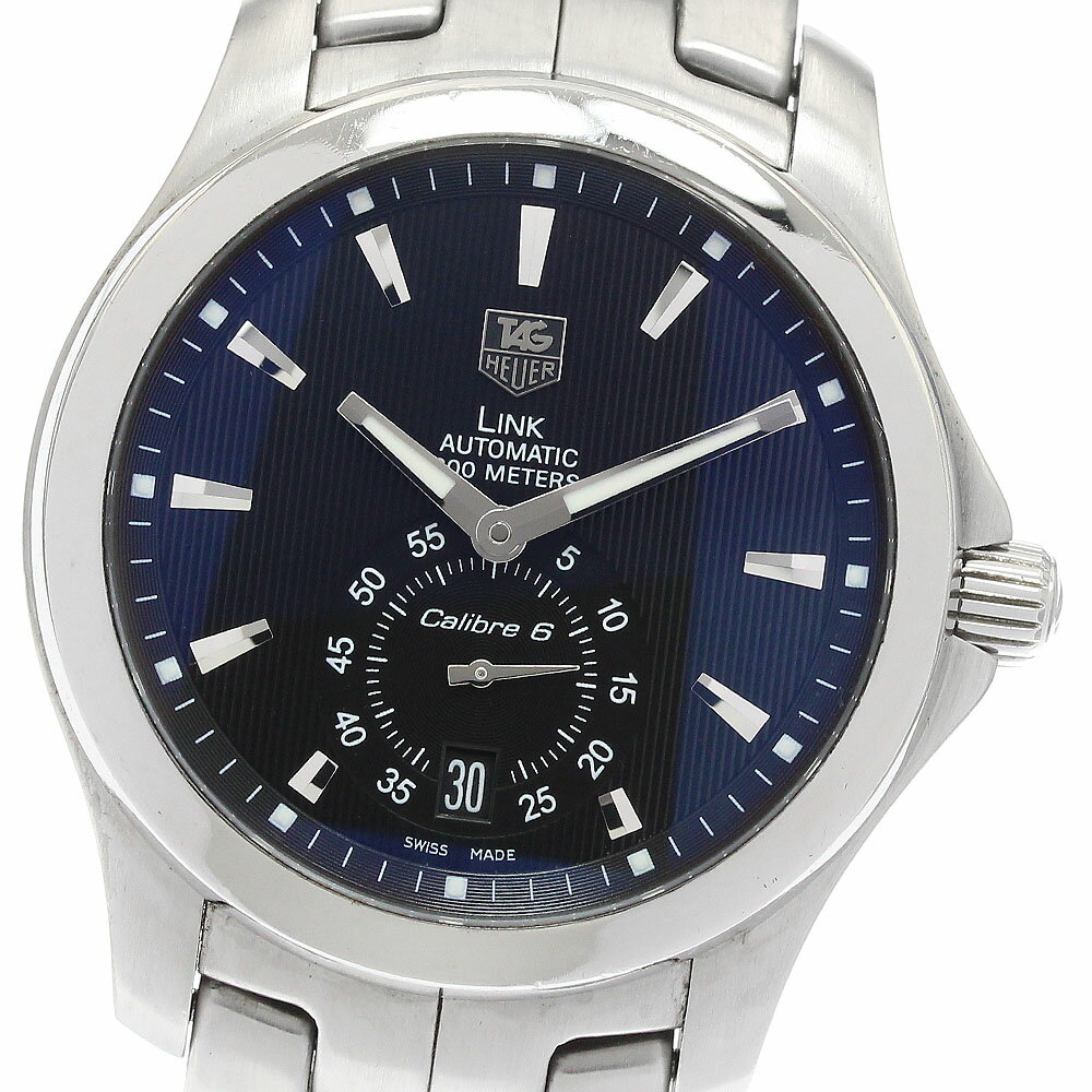 タグホイヤー TAG HEUER WJF211A リンク キャリバー6 スモールセコンド 自動巻き メンズ _935812【中古】