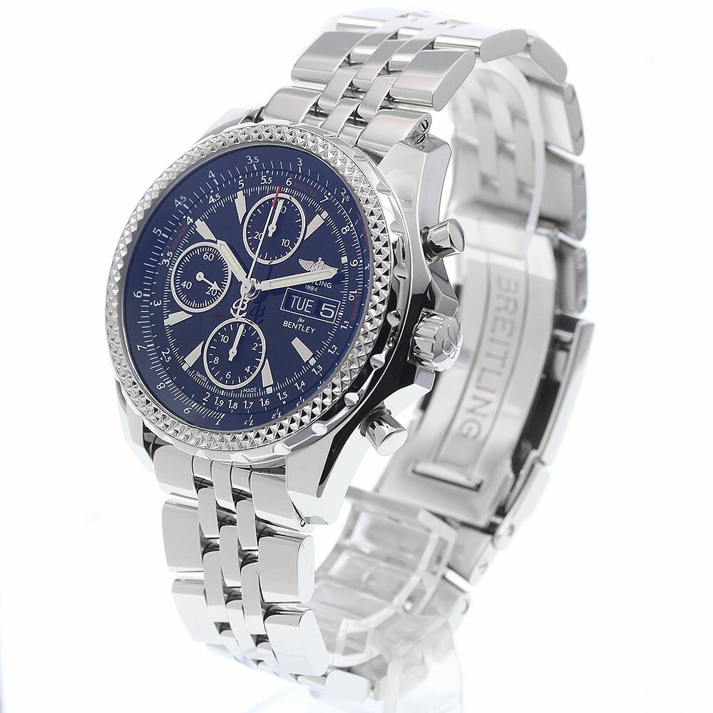 ブライトリング BREITLING A13362 ベントレーGT デイデイト クロノグラフ 自動巻き メンズ 箱付き_935907【中古】
