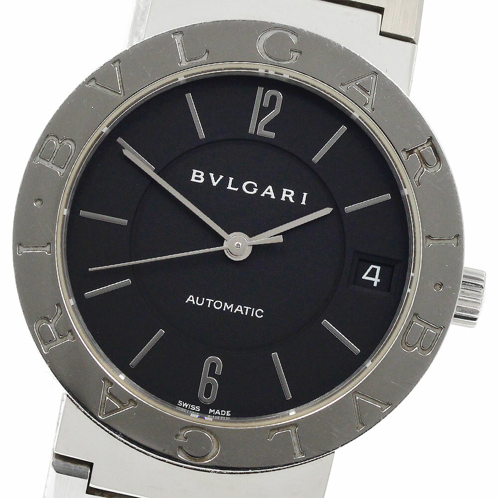 ブルガリ BVLGARI BB33SS ブルガリブルガリ デイト 自動巻き メンズ 保証書付き_938011【中古】