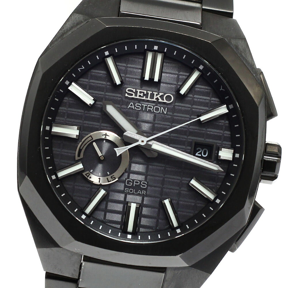 セイコー SEIKO SBXD015/3X62-0AA0 アストロン ネクスター GPS ソーラー電波 メンズ 良品 箱・保証書付き_938903【中古】