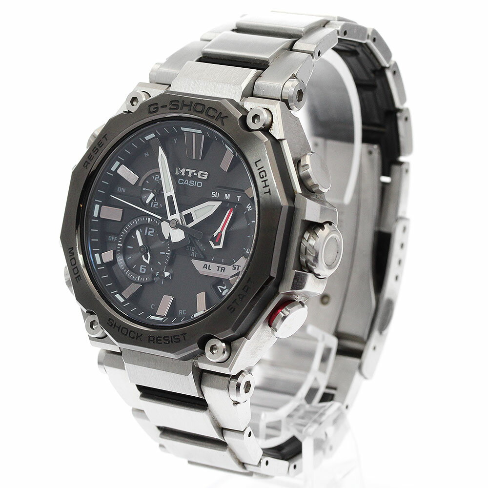 カシオ CASIO MTG-B2000D-1AJF G-SHOCK MT-G ソーラー電波 メンズ 箱・保証書付き_935482【中古】