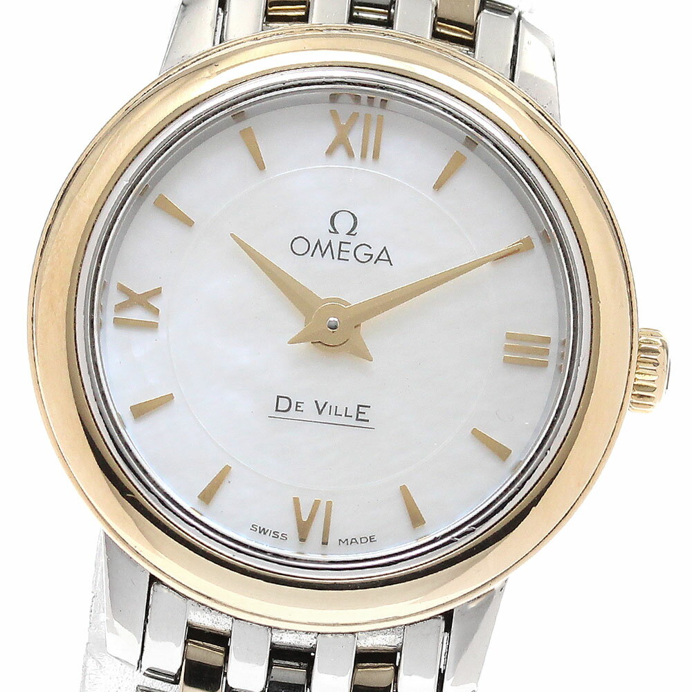 RADO - オメガ OMEGA 424.20.24.60.05.001 デビル プレステージ YGベゼル クォーツ レディース _937501【中古】