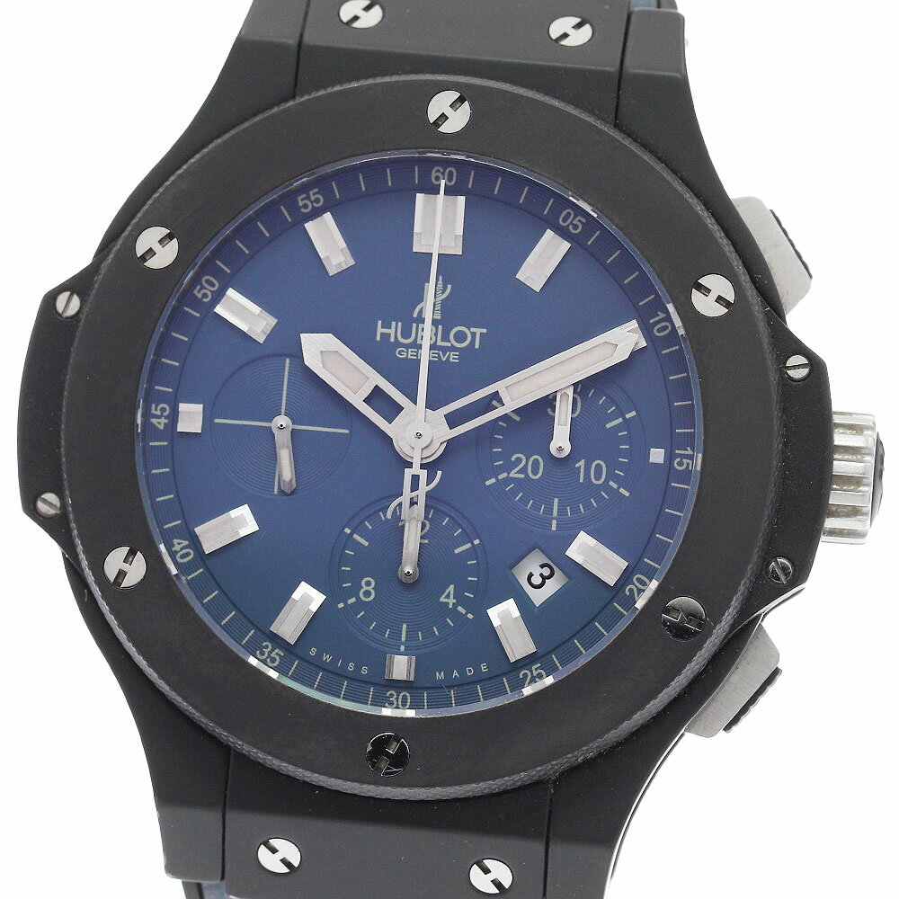 ウブロ HUBLOT 301.CL.5190.GR ビッグバン デニム クロノグラフ デイト 自動巻き メンズ _939697【中古】