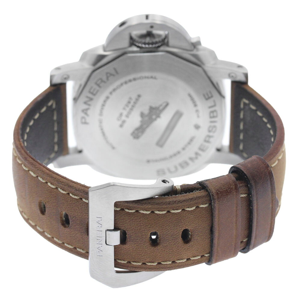 CLOSERのパネライ PANERAI PAM00683 サブマーシブル 42mm デイト 自動巻き メンズ 美品 _940121【中古】｜アングル3