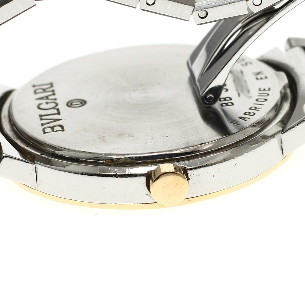 CLOSERのブルガリ BVLGARI BB33SGD ブルガリブルガリ YGコンビ デイト クォーツ メンズ _933972【中古】｜アングル3