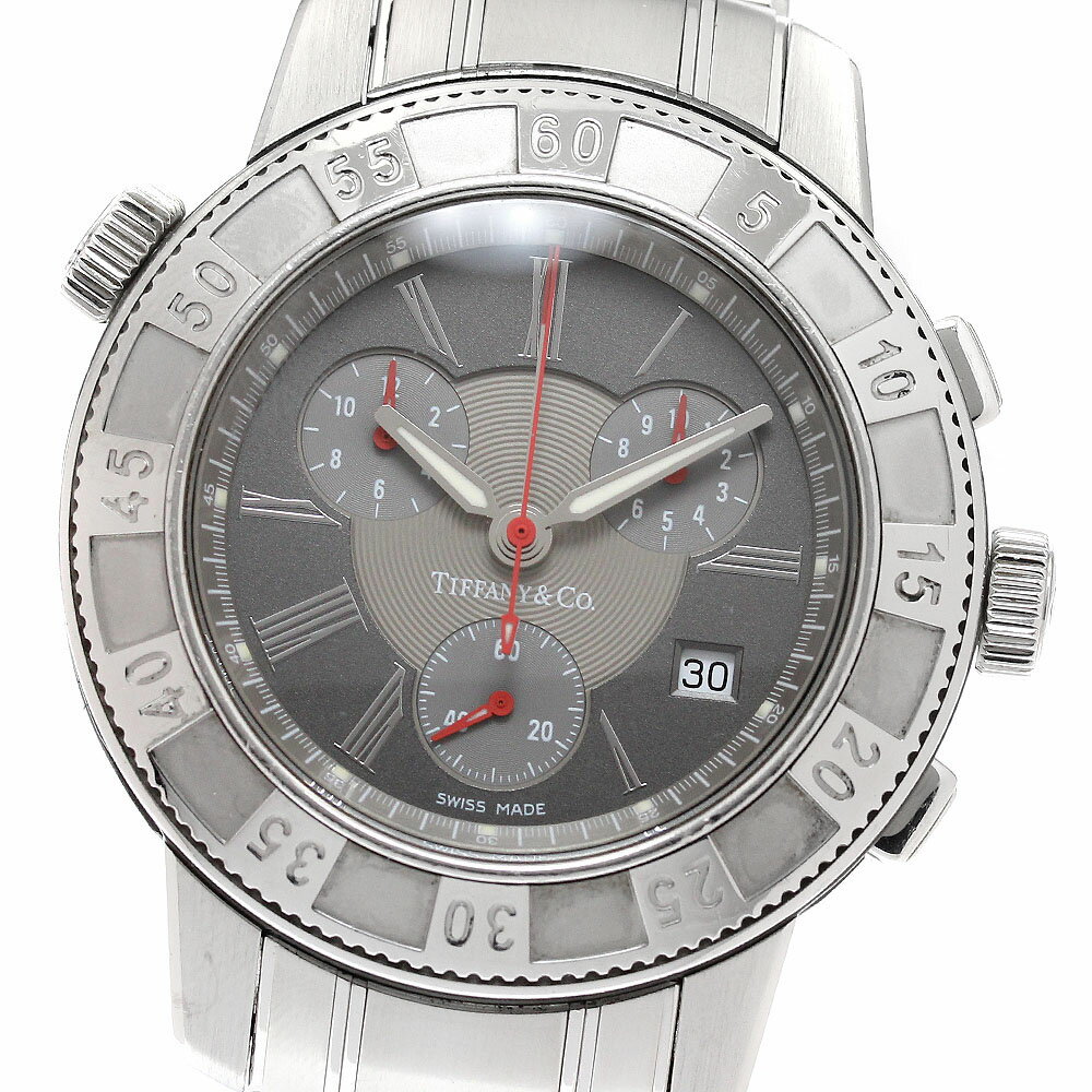 Tiffany & Co. クロノグラフ 自動巻き時計 グレー 楽天市場】クロノグラフ（ブランドティファニー）（腕時計）の通販