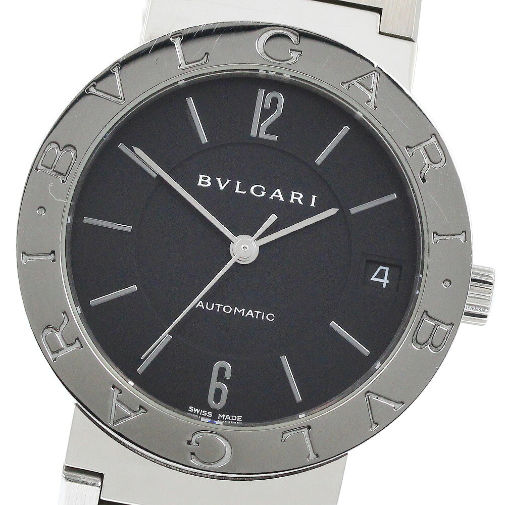ブルガリ BVLGARI BB33SS ブルガリブルガリ デイト 自動巻き メンズ 箱・保証書付き_940022【中古】