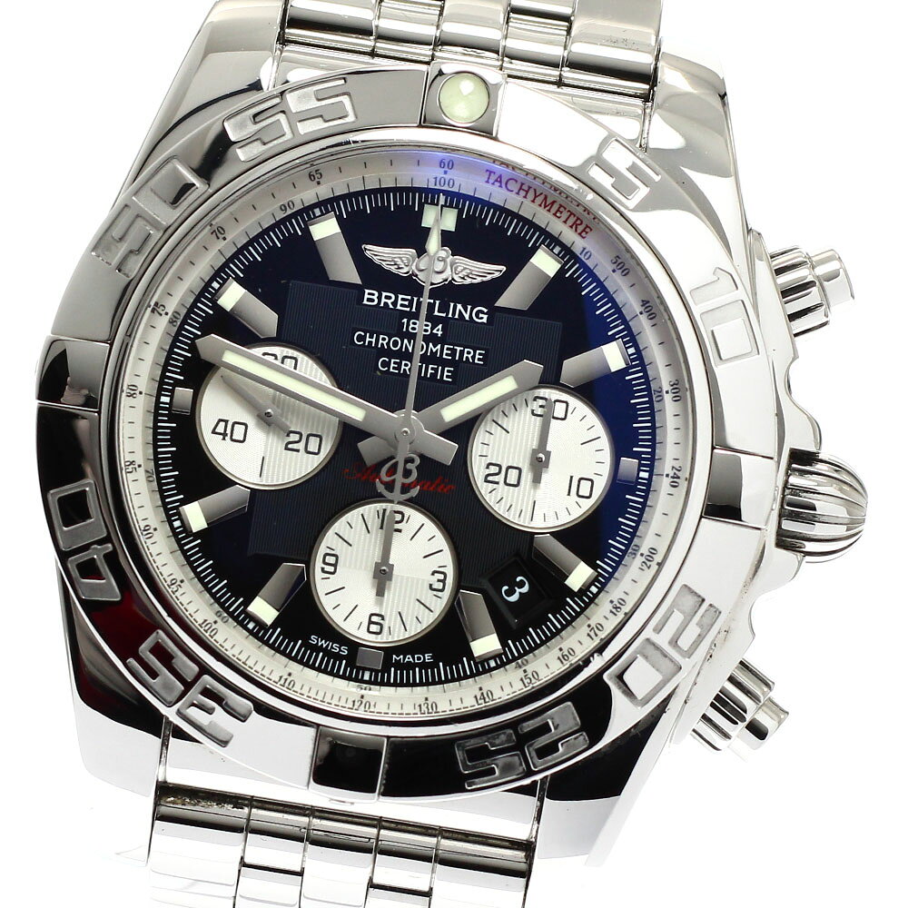 ブライトリング BREITLING AB0110 クロノマット 44 クロノグラフ 自動巻き メンズ 良品 保証書付き_935043【中古】