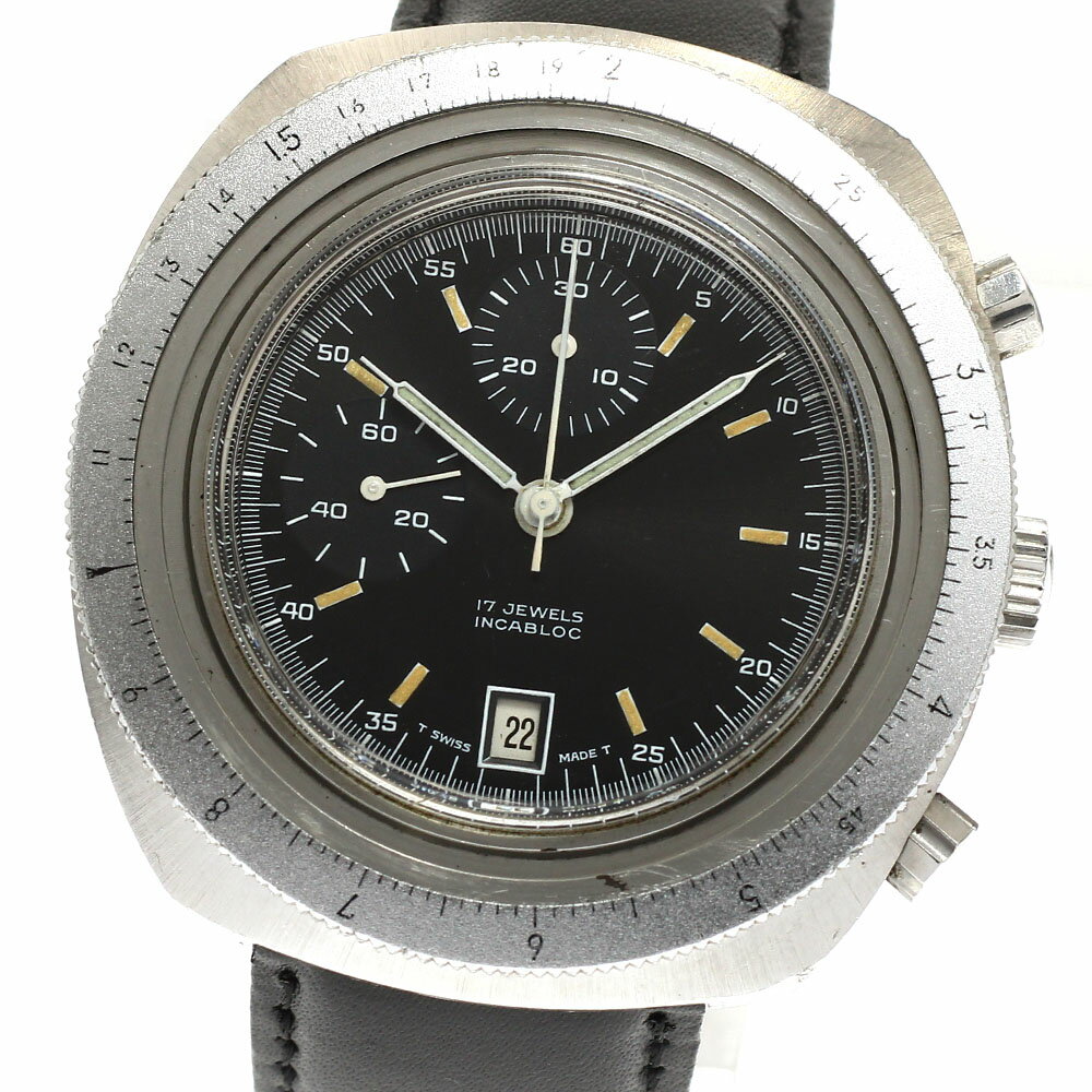ホイヤー Heuer 740.633 カリキュレーター クロノグラフ Cal.7765 手巻き メンズ _934719【中古】