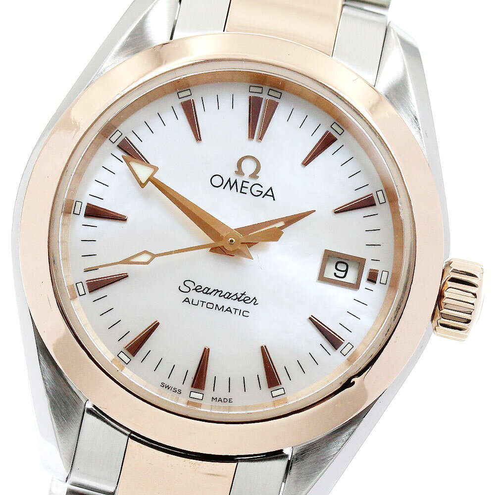 訳あり オメガ OMEGA 2373.70 シーマスター アクアテラ デイト 自動巻き レディース _936085【中古】