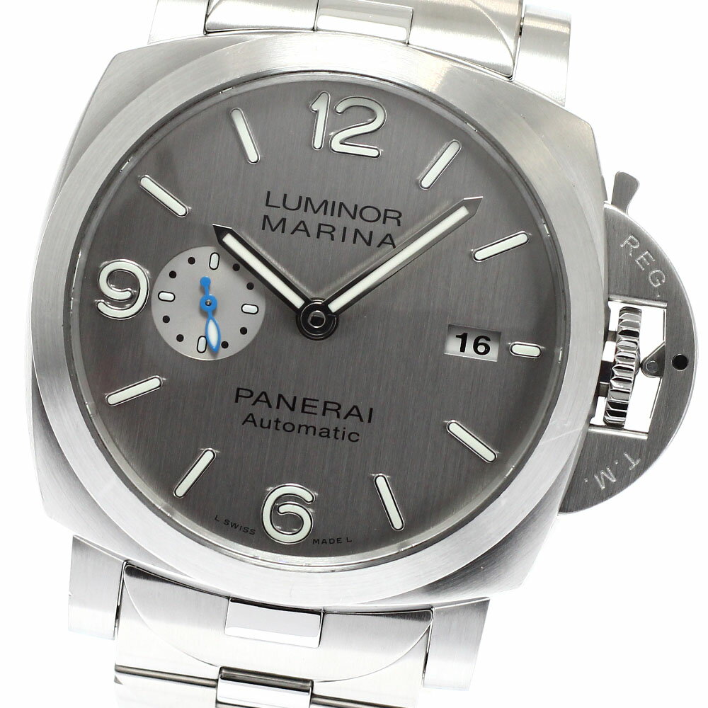 パネライ PANERAI PAM00978 ルミノール マリーナ デイト 自動巻き メンズ 箱付き_938426【中古】